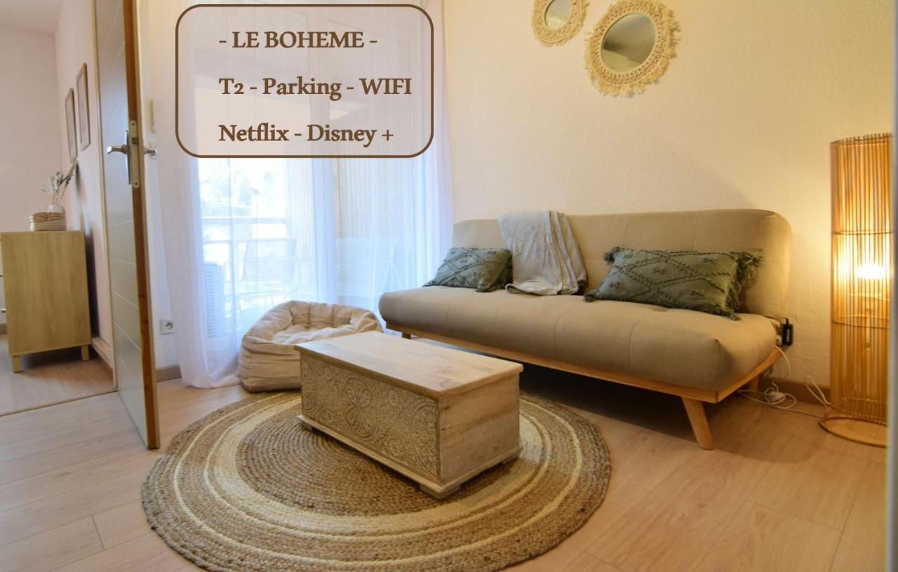 Le Boheme T2-Wifi-Calme-Parking Appartement Lourdes Buitenkant foto